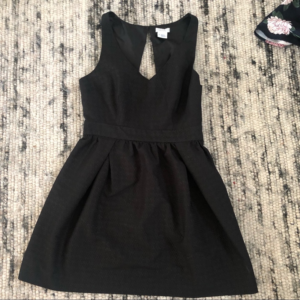 COOPERATIVE BLACK SHIMMER DRESS